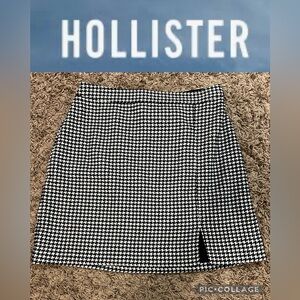 Hollister Women's Houndstooth Mini Skirt